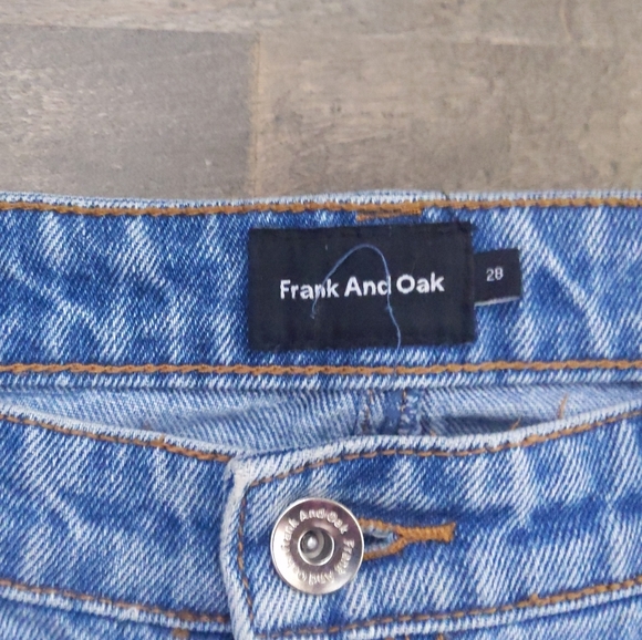 Frank and oak 100% cotton cheeky jeans - Picture 3 of 4